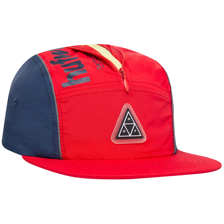 HUF Conceal Pocket Volley Hat Mandarin Red