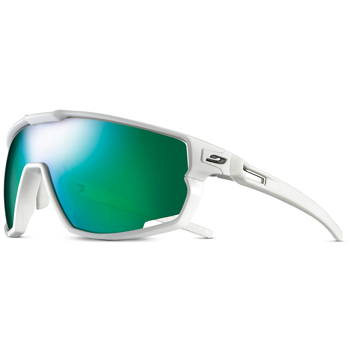 Julbo Rush Sunglasses White/White - Spectron 3CF Smoke