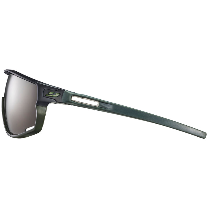 Julbo Rush Sunglasses Black/Green - Spectron 3+ Smoke