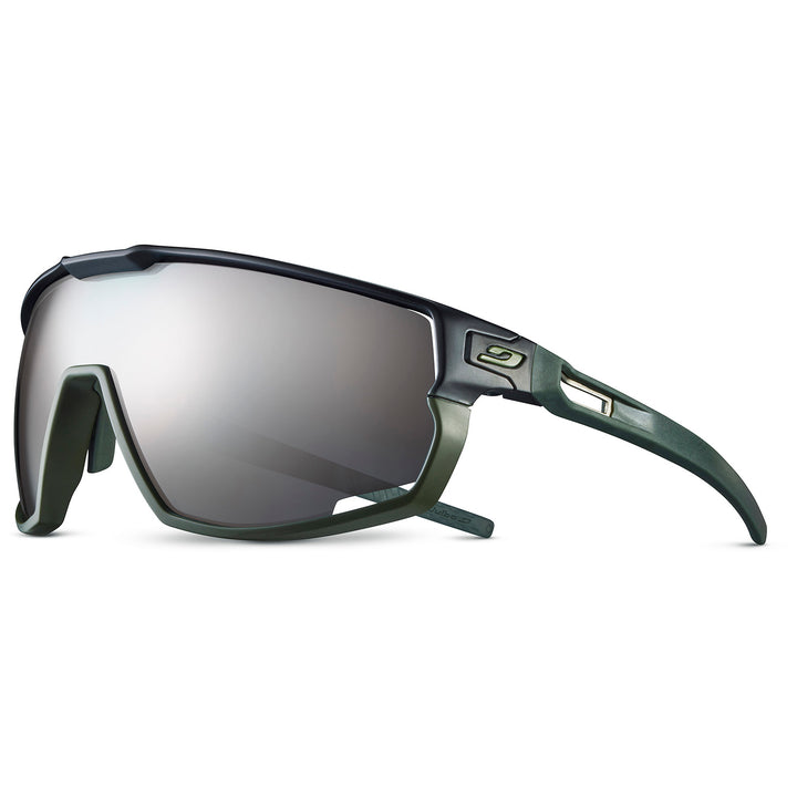 Julbo Rush Sunglasses Black/Green - Spectron 3+ Smoke