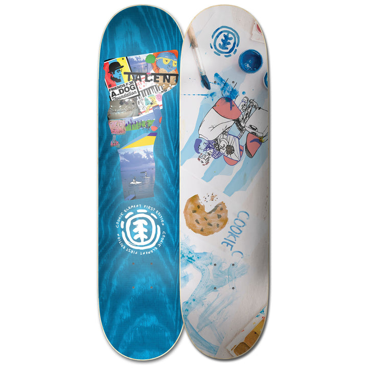 Element Cookie Desk Art 8.2 Skateboard Deck