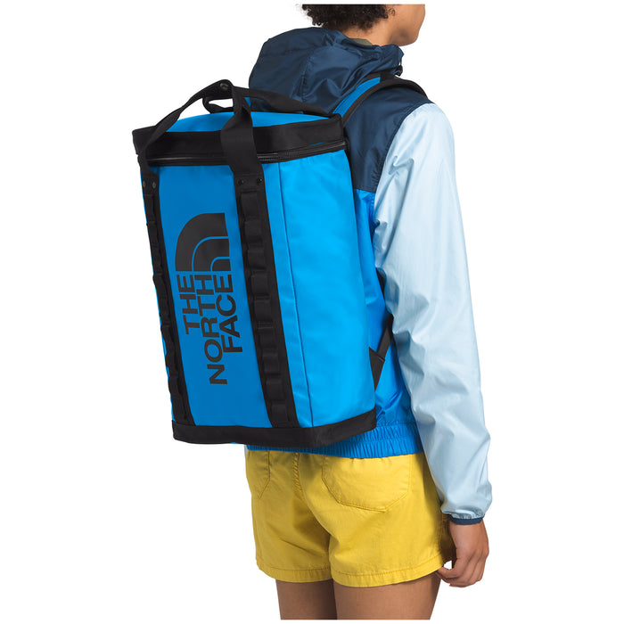 The North Face Explore Fusebox L Backpack Clear Lake Blue/TNF Black