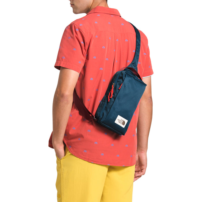 The North Face Field Bag Blue Wing Teal/Barolo Red