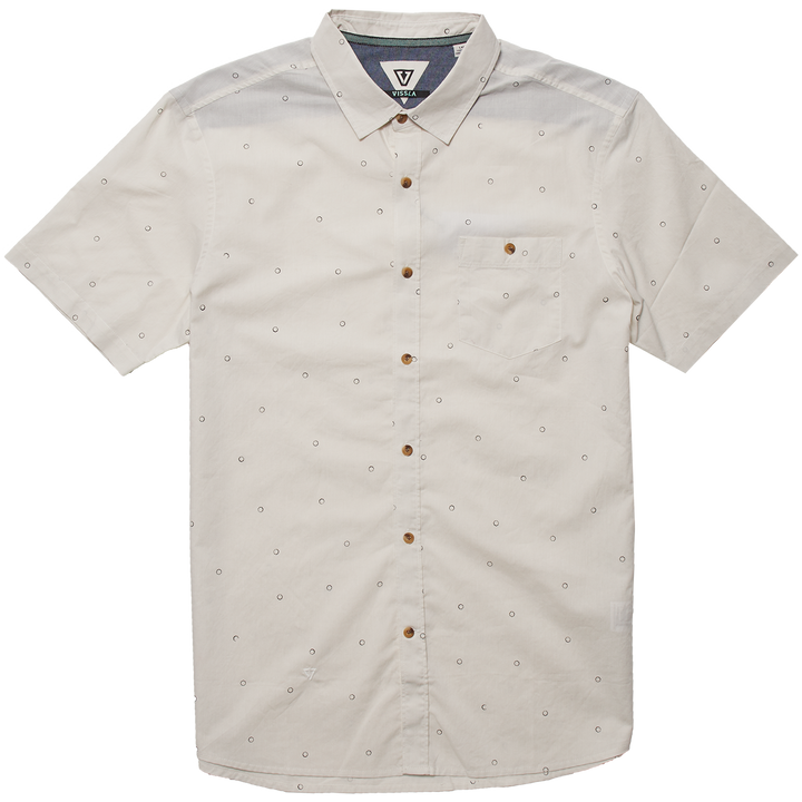 Vissla Sietegon Short-Sleeve Shirt Vintage White