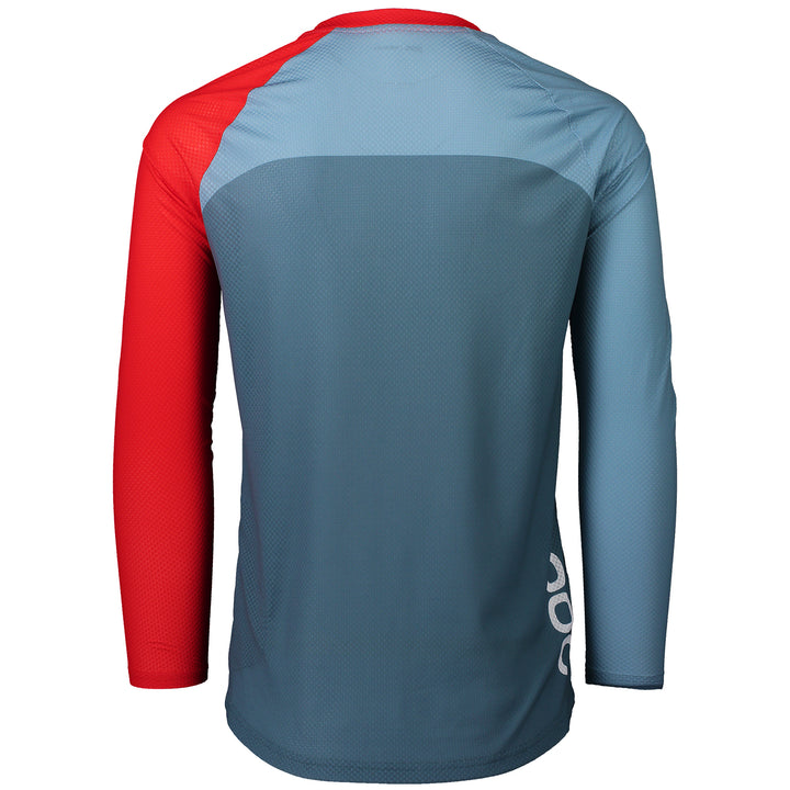 POC MTB Pure LS Jersey Calcite Blue/Prismane Red