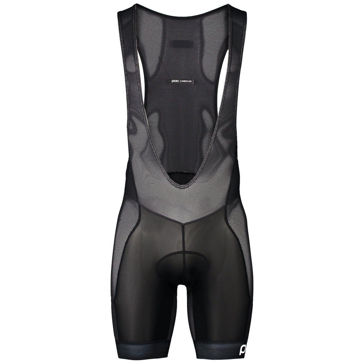 POC MTB Air Layer Bib Shorts Uranium Black