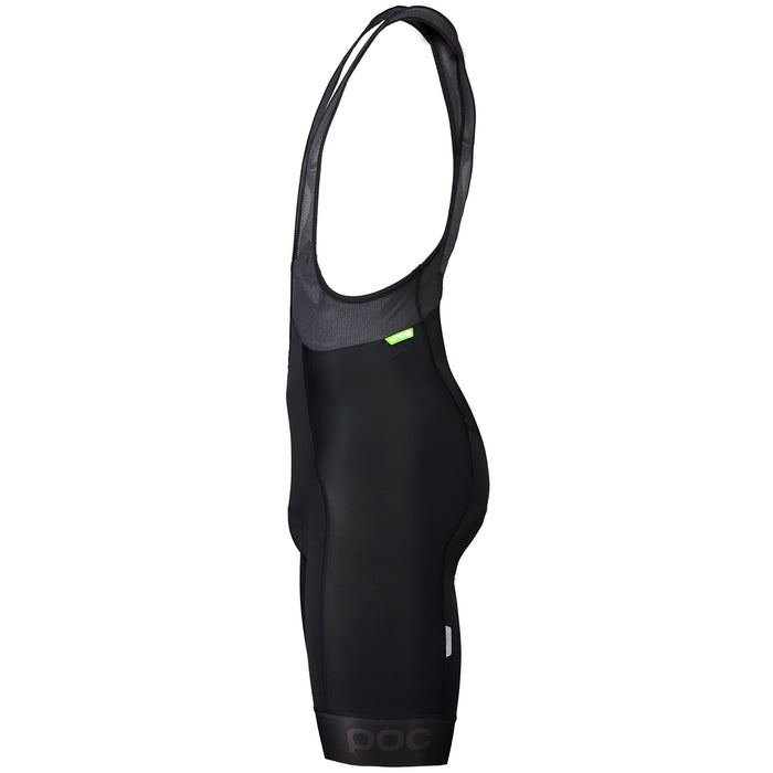 POC Pure VPDS Bib Shorts Uranium Black/Uranium Black
