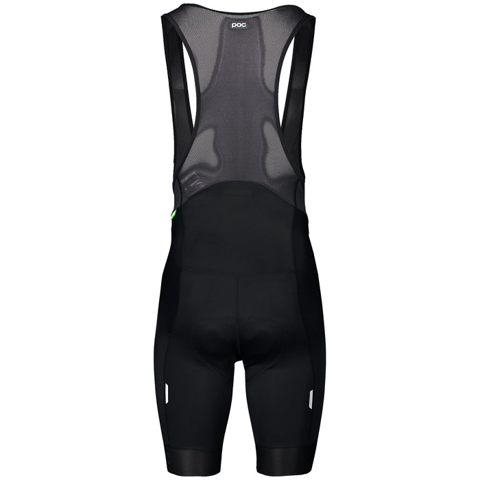 POC Pure VPDS Bib Shorts Uranium Black/Uranium Black