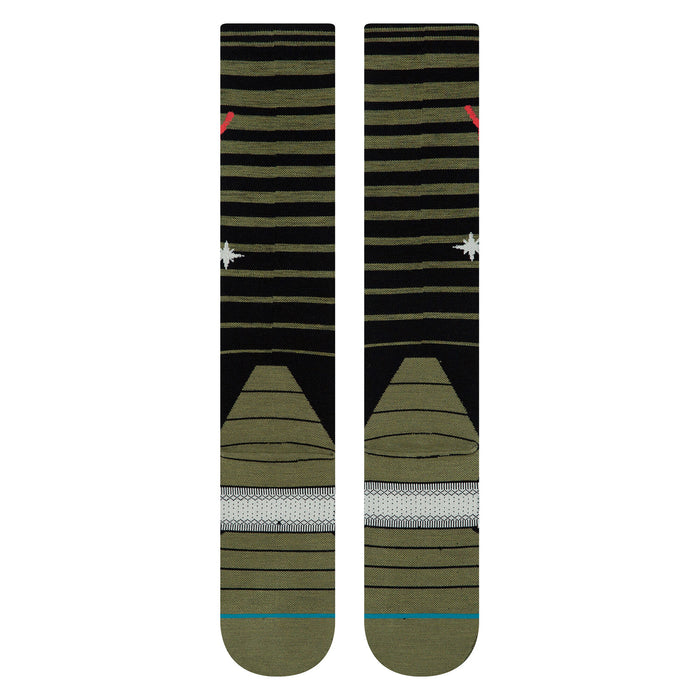 Stance Double Diamond Snow Socks Black
