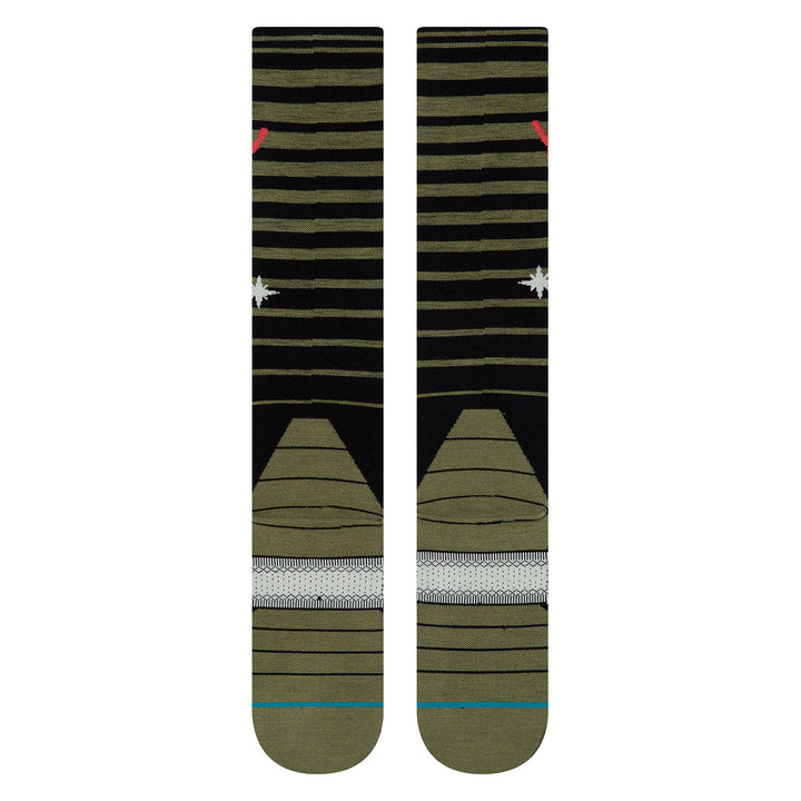 Stance Double Diamond Snow Socks Black