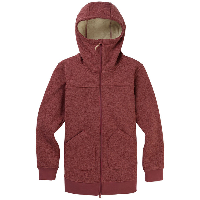 Burton Minxy Fleece Full-Zip Hoodie - Women's Rose Brown Heather