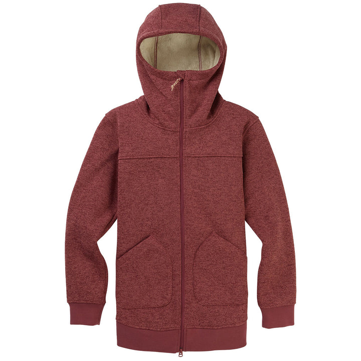 Burton Minxy Fleece Full-Zip Hoodie - Women's Rose Brown Heather