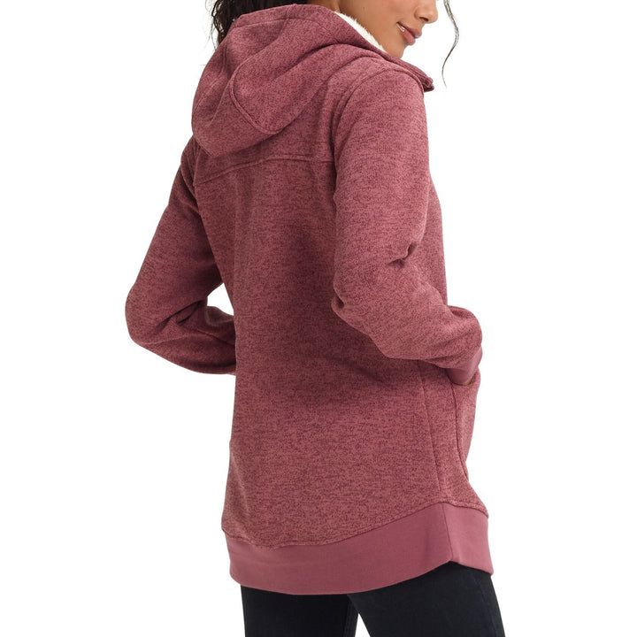 Burton Minxy Fleece Full-Zip Hoodie - Women's Rose Brown Heather