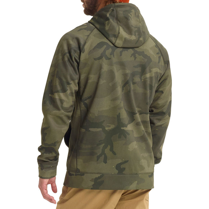 Burton Crown Bonded Full-Zip Hoodie Worn Camo
