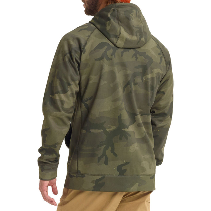 Burton Crown Bonded Full-Zip Hoodie Worn Camo