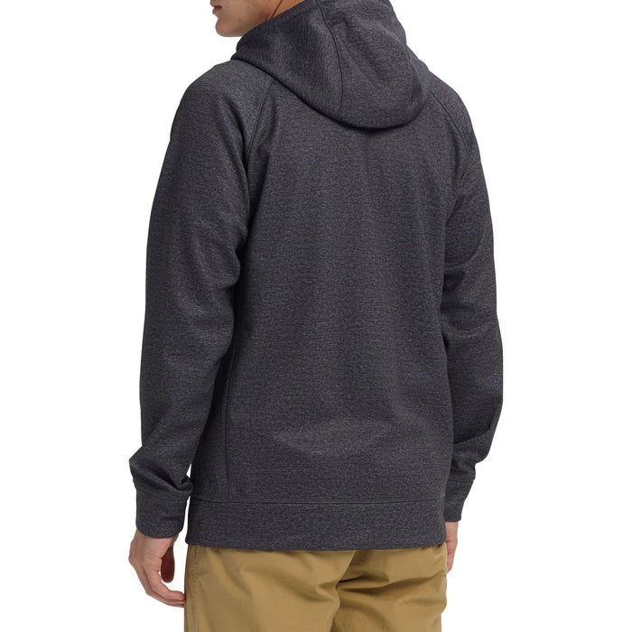 Burton Crown Bonded Full-Zip Hoodie True Black Heather