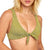 RVCA Axis Reversible Tie-Front Bikini Top - Women's Forest