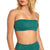RVCA Solid Bandeau Bikini Top - Women's Forest