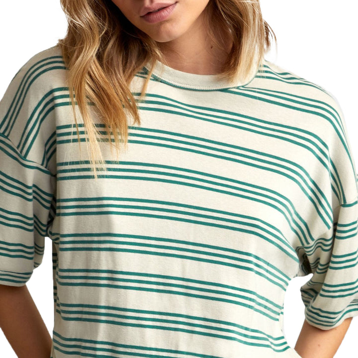 RVCA No Regard T-Shirt - Women's Cadet Green