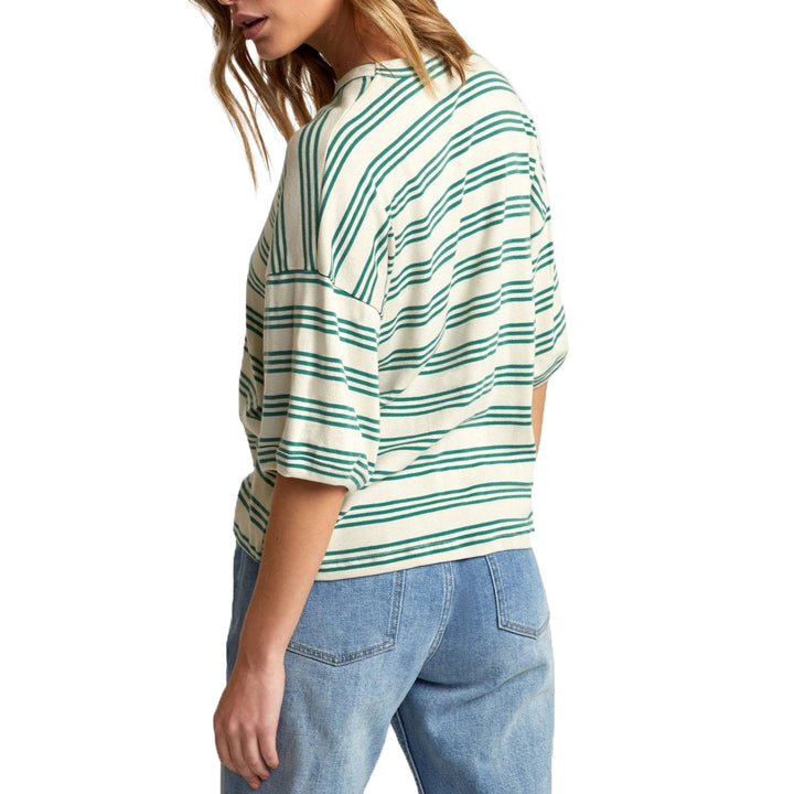 RVCA No Regard T-Shirt - Women's Cadet Green