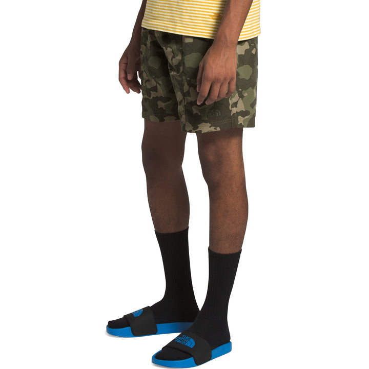 The North Face Class V Pull-On Shorts Burnt Olive Green Ponderosa Print