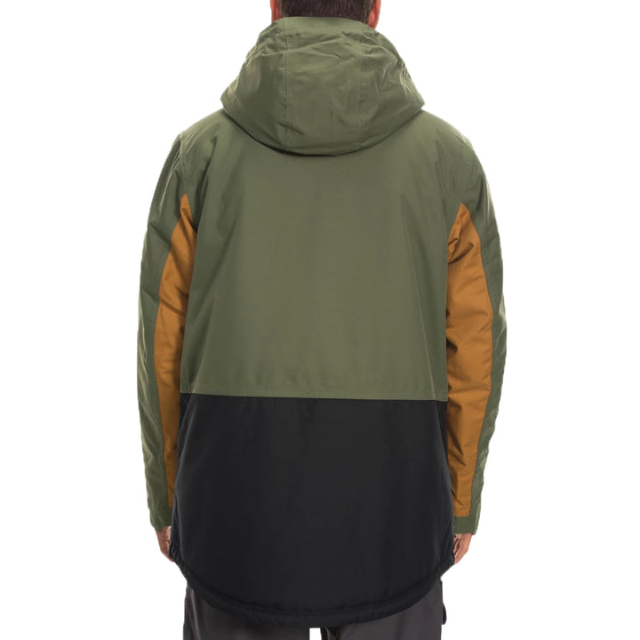 686 Anthem Insulated Jacket Surplus Green Colorblock