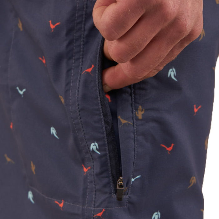 Club Ride Mountain Surf Print Shorts Navy Print