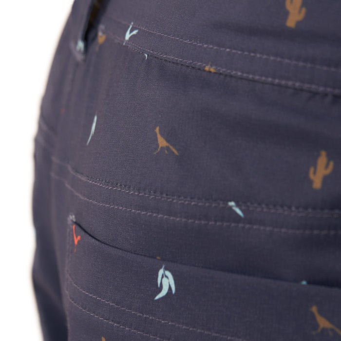 Club Ride Mountain Surf Print Shorts Navy Print