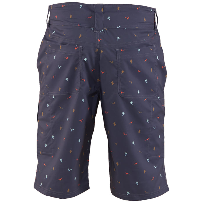 Club Ride Mountain Surf Print Shorts Navy Print