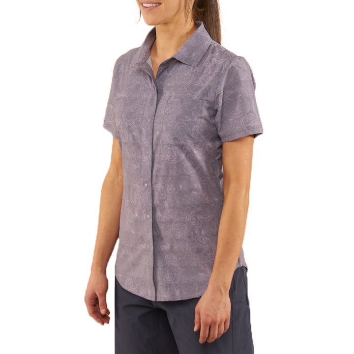 Club Ride Camas Cactus Print Jersey - Women's Steel Print