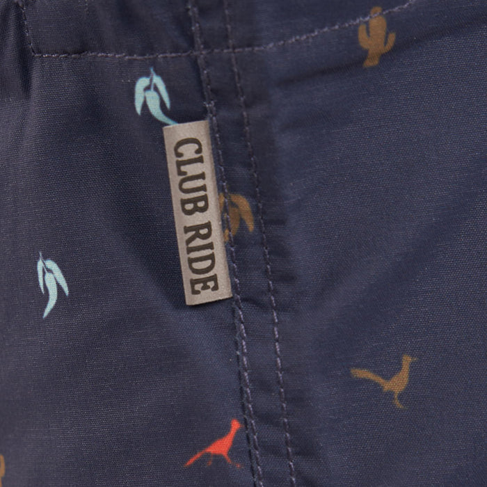 Club Ride Mountain Surf Print Shorts Navy Print