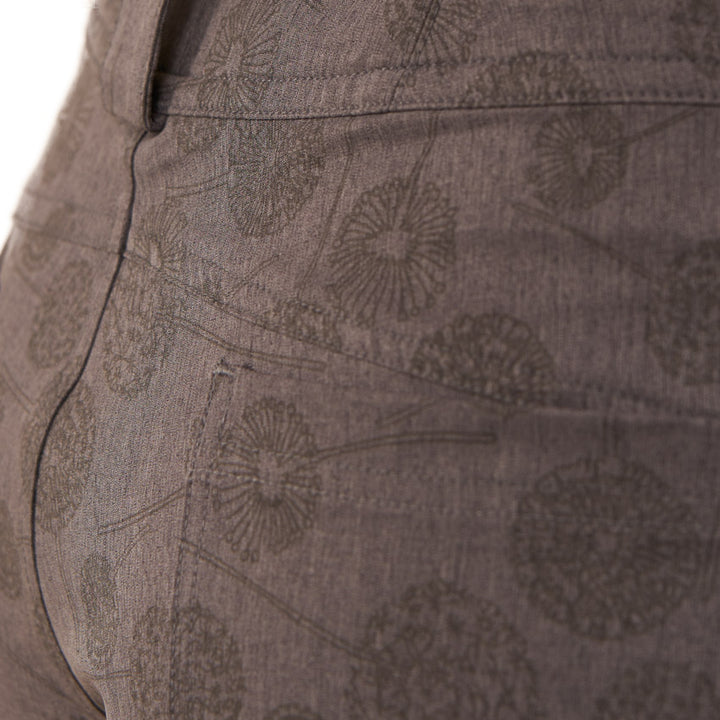 Club Ride Eden Dandelion Print Shorts - Women's Asphalt Print
