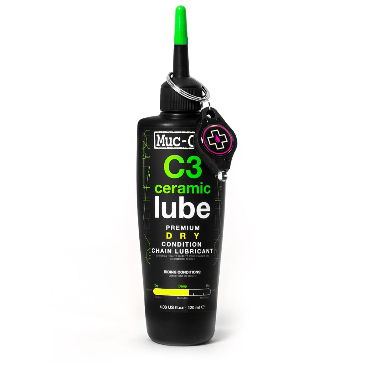 Muc-Off C3 Dry Ceramic 4.05oz Bike Chain Lube