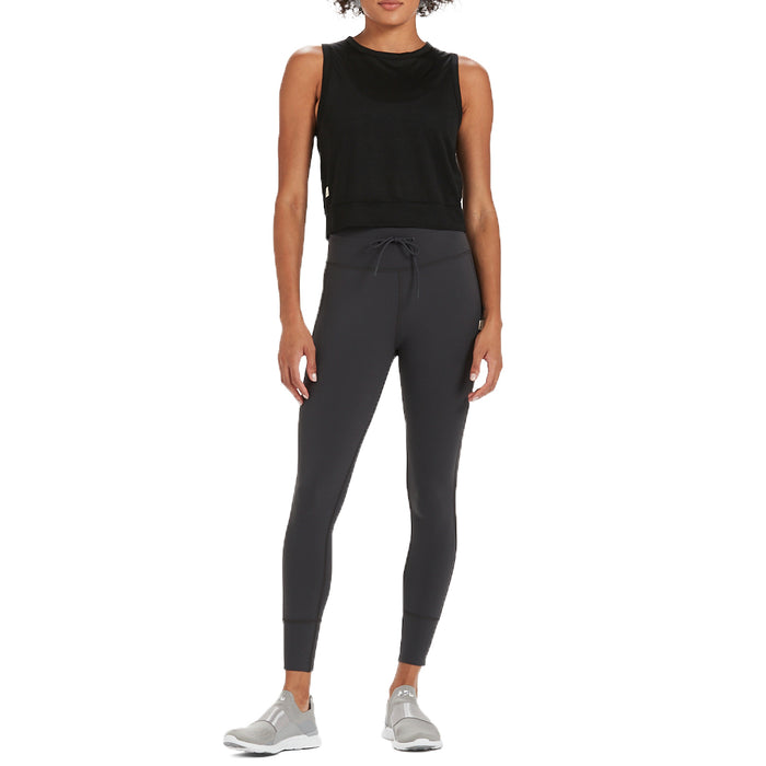 Vuori Lizette Crop Tank Top - Women's Black