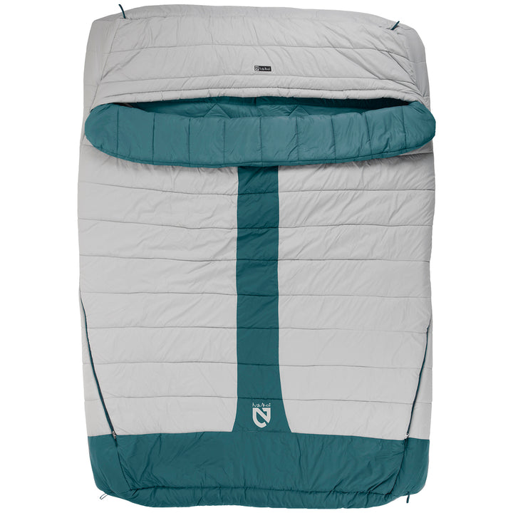 Nemo Jazz Luxury Duo 20 Sleeping Bag Aluminum/Wave