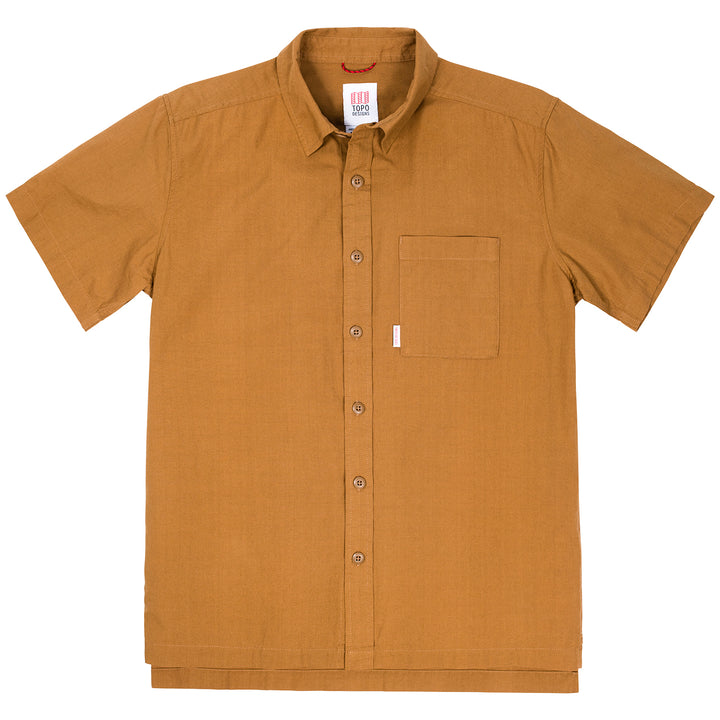 Topo Designs Route Short-Sleeve Shirt Khaki