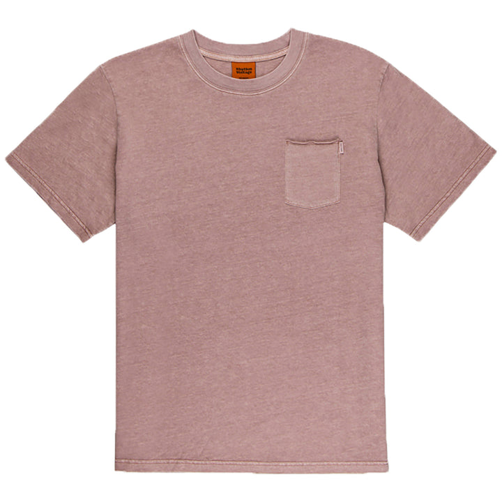 Rhythm Everyday Wash T-Shirt Wine