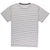 Rhythm Everday Stripe T-Shirt Stone Blue