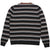 Rhythm Vintage Stripe Knit Sweater Charcoal