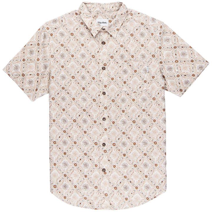 Rhythm Mentawai Short-Sleeve Shirt Natural
