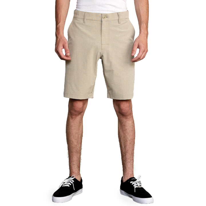 RVCA Balance Hybrid Shorts Khaki
