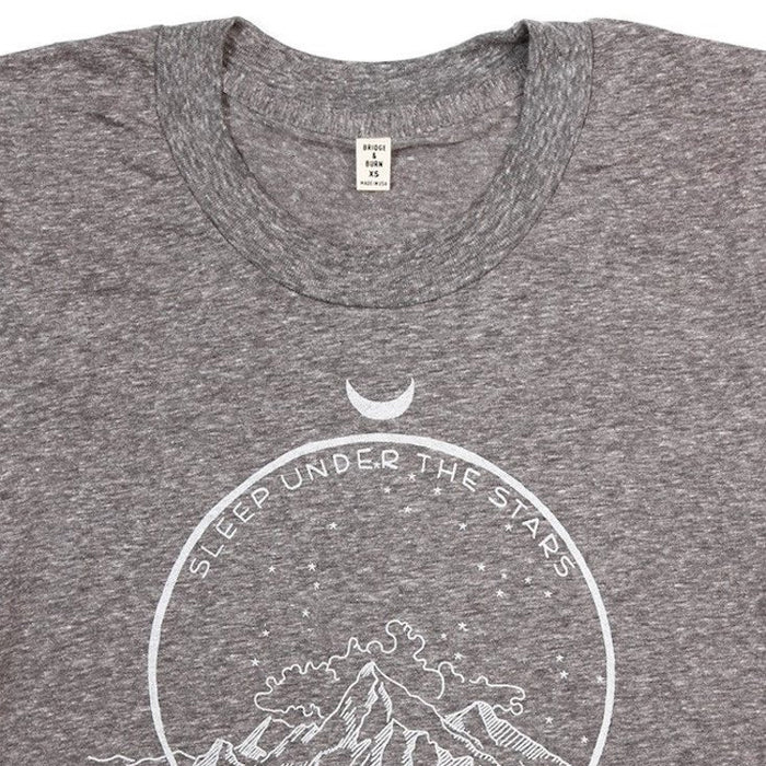 Bridge & Burn Sleep Under The Stars T-Shirt - Women's Dark Heather
