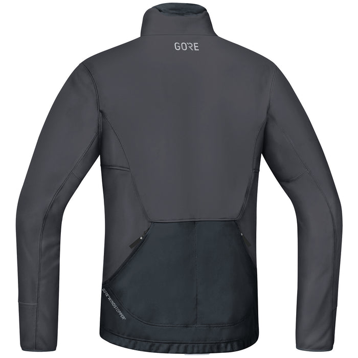 GORE C5 WINDSTOPPER® Thermo Trail Jacket Terra Grey/Black