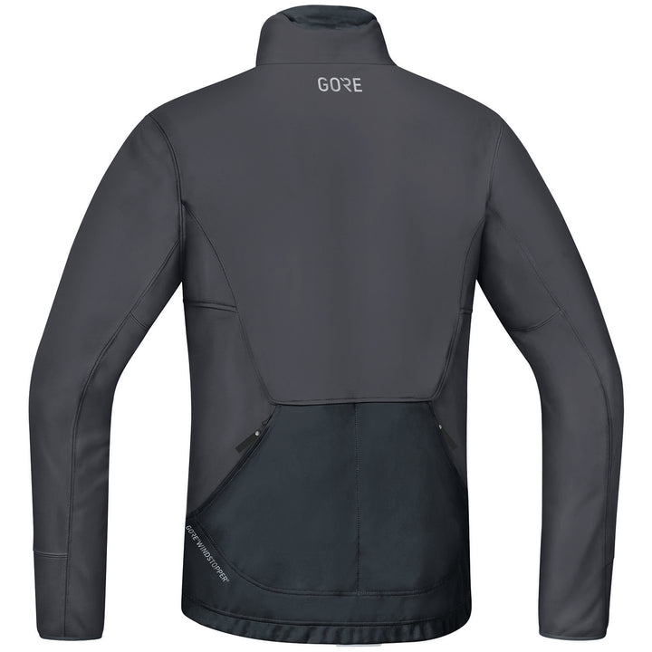 GORE C5 WINDSTOPPER® Thermo Trail Jacket Terra Grey/Black
