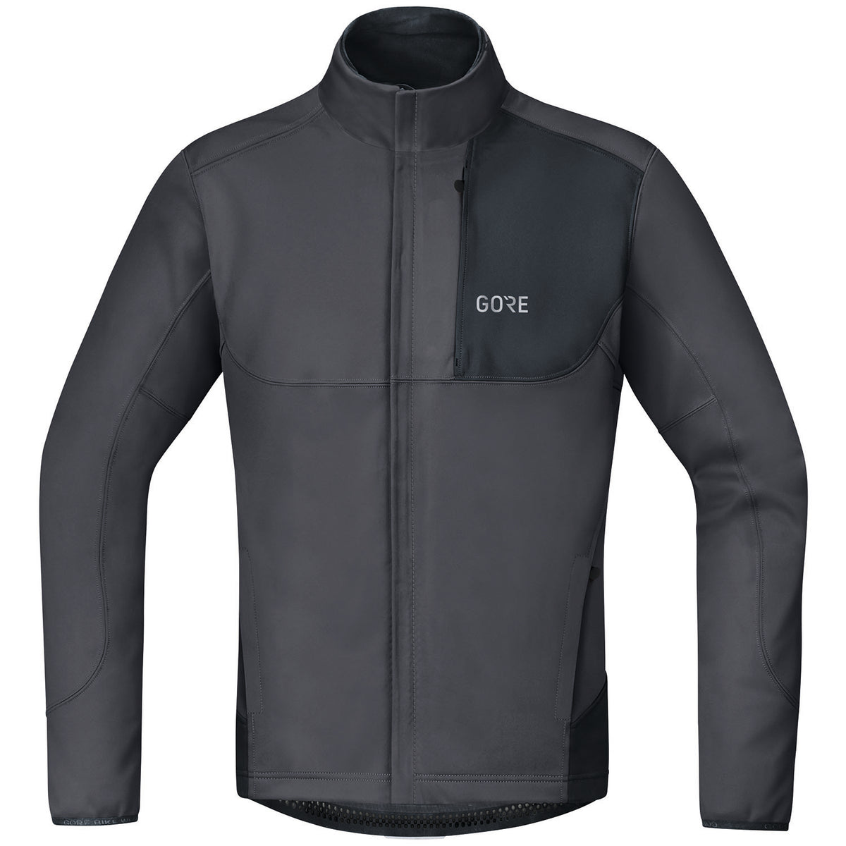 GORE C5 WINDSTOPPER® Thermo Trail Jacket Terra Grey/Black