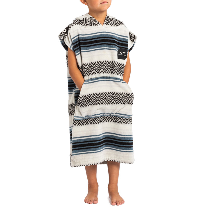 Slowtide Oso Poncho - Kids' White