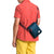The North Face Cross Body Bag Blue Wing Teal/Barolo Red