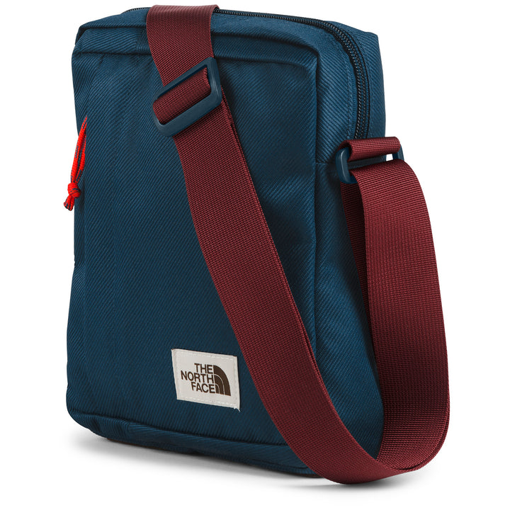 The North Face Cross Body Bag Blue Wing Teal/Barolo Red