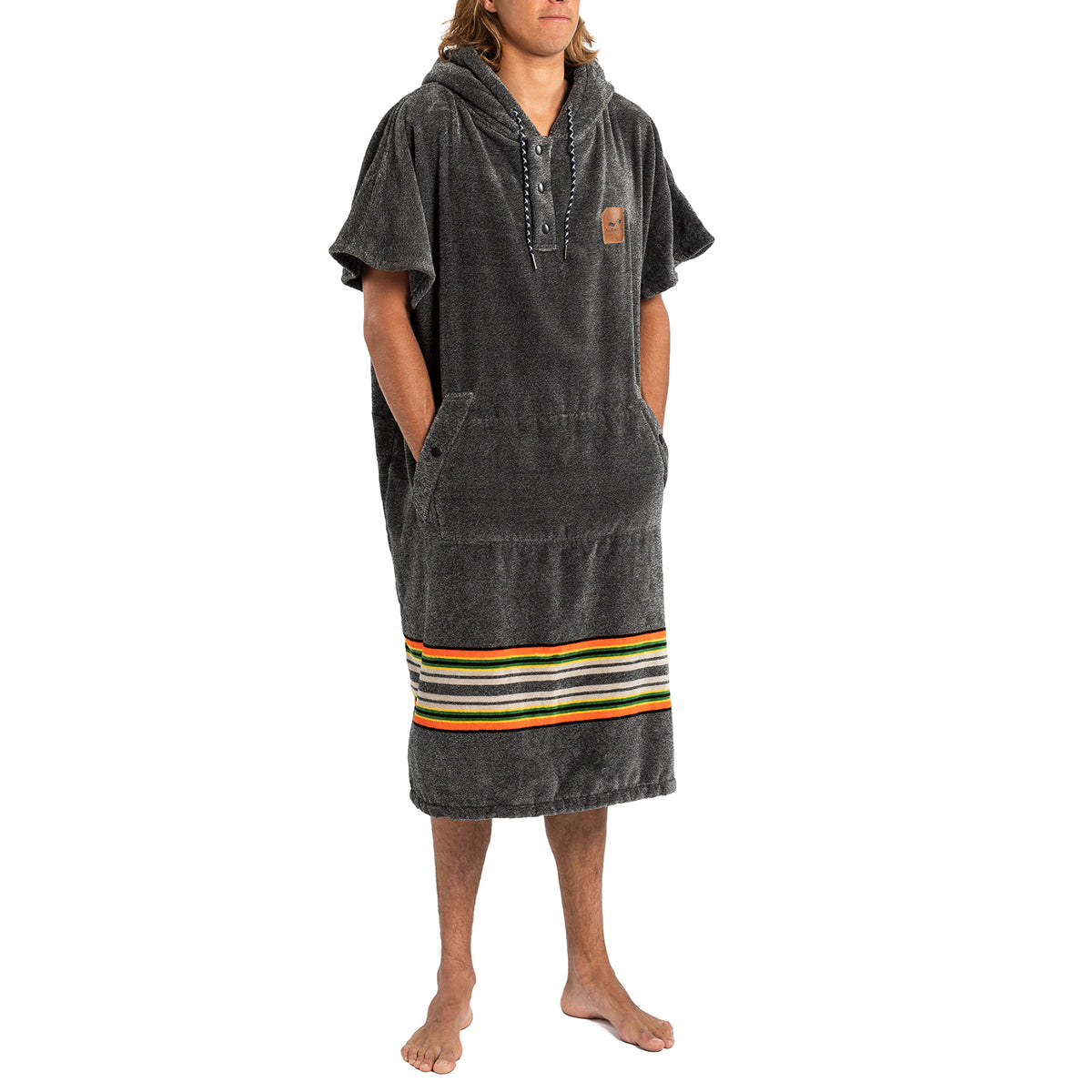Slowtide Ranger Poncho Grey