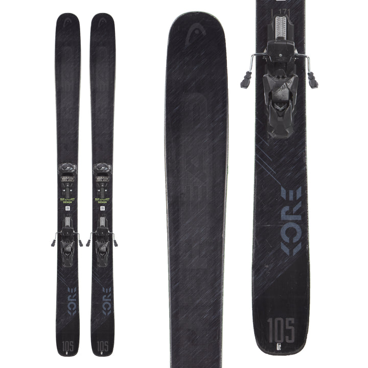 Head Kore 105 Skis + Tyrolia Attack 13 AT Bindings 2019